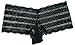 Women's 12-Pack Plus Size Lace Cheeky Panties/Boy Shorts(1x/2x) Multicolored
