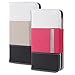 Fosmon CADDY Series Leather Wallet Case for Blackberry Z10 (White, Pink & Black)