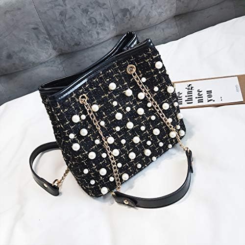 SAOGA Fairy bag tide Korean version of the chain Messenger bag wild pearl woolen shoulder bag shoulder bag autumn on the new