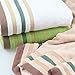 Maypluss 3-pack 100% Bamboo fiber Hand Towels in 12 x 27.5 inch,Easy Care,Maximum Softness and Absorbency Striped Towels