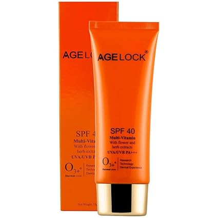 O3+ Agelock SPF 40 Multi-Vitamin with Flower and Herb Extracts (75gm)
