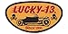 Lucky 13 Rodder Drag Racing Hot Rod Patch
