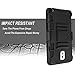 Galaxy Note 3 Case, Combo Shell Cover Kickstand with Built-in Holster Locking Belt Clip+Circle(TM)Touch Screen Pen And Screen Protector-Black