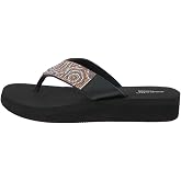 Capelli New York Ladies EVA Wedge Flip Flops