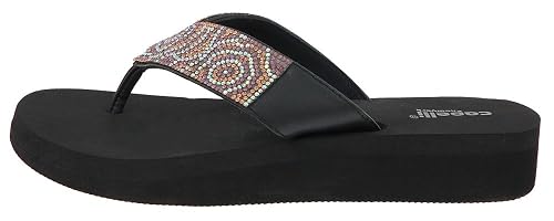 capelli flip flops black