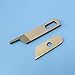 HONEYSEW Upper Knife 412585 & Lower Knife 550449 for Singer 14CG754 Pfaff 4762 4772 Babylock Serger Machine