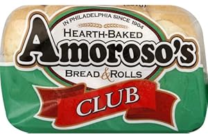Amoroso's 8-Pack Club Rolls - 3 Packages