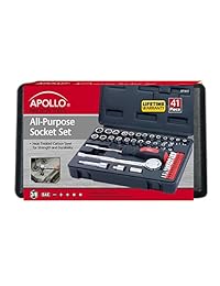 Apollo Tools 41 pieza todos los utilizar con juego de llaves de vaso