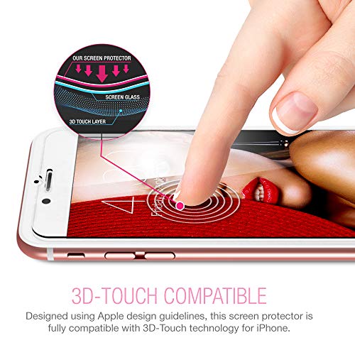 image for XClear Screen Protector for iPhone 8 and iPhone 7 (4.7-inch) (3 Pack),