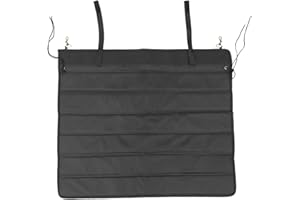 VCYOPN Large Rear Bumper Guard for Cars, 36 x 25 Inch Foldable Auto Bumper Protector Cargo Liner Pad, Universal SUV Trunk Mat