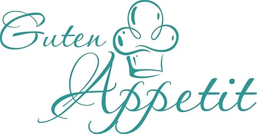 GRAZDesign Wandtattoo Küche Guten Appetit mit Mütze Küchen-Aufkleber