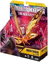 MonsterVerse Godzilla x Kong The New Empire Mothra 6-Inch Action Figure view 2