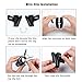Cable Bundler Organizer Flexible & Expandable Cable Management Sleeve Coiled Tube Cable Collector- Dia. 0.87 Inch 9.5 Foot Length Black