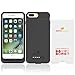 iPhone 7 Plus Battery Case, Zerolemon iPhone 7 Plus 10000mAh Extended Battery with Soft TPU Full Edge Protective Case for iPhone 7 Plus 5.5” [Apple Certified Connector] – Black