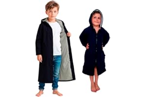 MACAR Waterproof Swim Parka with Fleece Lining – Ideal for Poolside & Outdoor Activities