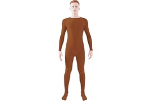 Ensnovo Adult Spandex One Piece Unitard Full Body Suit Costume