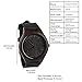 KOSTING Engraved Wooden Watch Anniversary Gifts for Men, Personalized Gifts for Husband Boyfriend Men Leather Strap Wristwatch Personalized Watches for Men