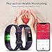 LETSCOM Fitness Tracker, Activity Tracker Smart Watch with Call & SMS Reminder, IP68 Water Resistant Color Screen Step Counting Sleep Tracking Calorie Counter Pedometer Wrist Band