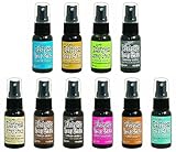 Ranger Ink Distress Spray Stains 1oz by Tim Holtz - Set of 10 Colors