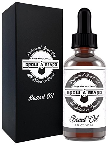 Grow A Beard Oil - Organic With Argain Fragrance - Add Shine & Style In Your Beard - Smooth Shape And Moisturize - Relieves Itching for Strong & Healthy Beard - Vegan Friendly For All Beards – 2oz Grow A Beard Oil - Organic With Argain Fragrance - Add Shine & Style In Your Beard - Smooth Shape And Moisturize - Relieves Itching for Strong & Healthy Beard - Vegan Friendly For All Beards – 2oz