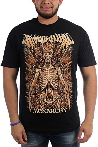 Rivers of Nihil - Mens Monarchy T-Shirt, Size: Medium, Color: Black