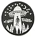7 Pieces Space Theme Patch Set NASA/I Want to Leave The Earth/Trust No One/I Want to Believe/I Want to Leave/Planet Express/Astronaut Embroidered Applique Emblem Badge Patch