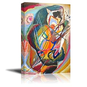 Improvisation III by Wassily Kandinsky - Canvas Art Wall Art -12"x18"