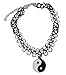 Handmade Fashion Stretch Tattoo Choker Black Magic Necklace Bracelet Yin Yang Pendant Trendy Girls Jewelry