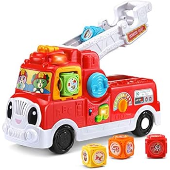 Amazon.com: LeapFrog Tumbling Blocks Fire Truck, Red: Toys & Games