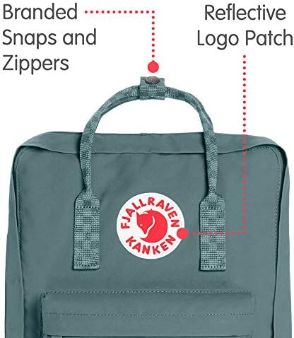 kanken logo reflective