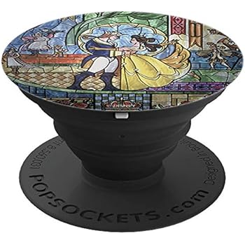 Disney Beauty And The Beast Stained Glass Window Dancing