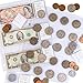 3-Pocket Vinyl Bill Sleeves 20 Pages - Bill Holders for Collectors - 8 x 3.5 Collecting Album Supplies - Vintage Currency Collection Protection - Great for Coupons, Receipts, and Record Keeping