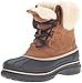 crocs Men's AllCast II Luxe Snow Boot, Wheat/Black, 11 M US
