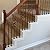 Stair Iron Balusters (100-Pack) Stair Parts Flat Shoes with Set Screw for 1/2" Square Stair Metal Spindle Scroll Basket Twist Knuckle Iron Balusters (Satin Black)