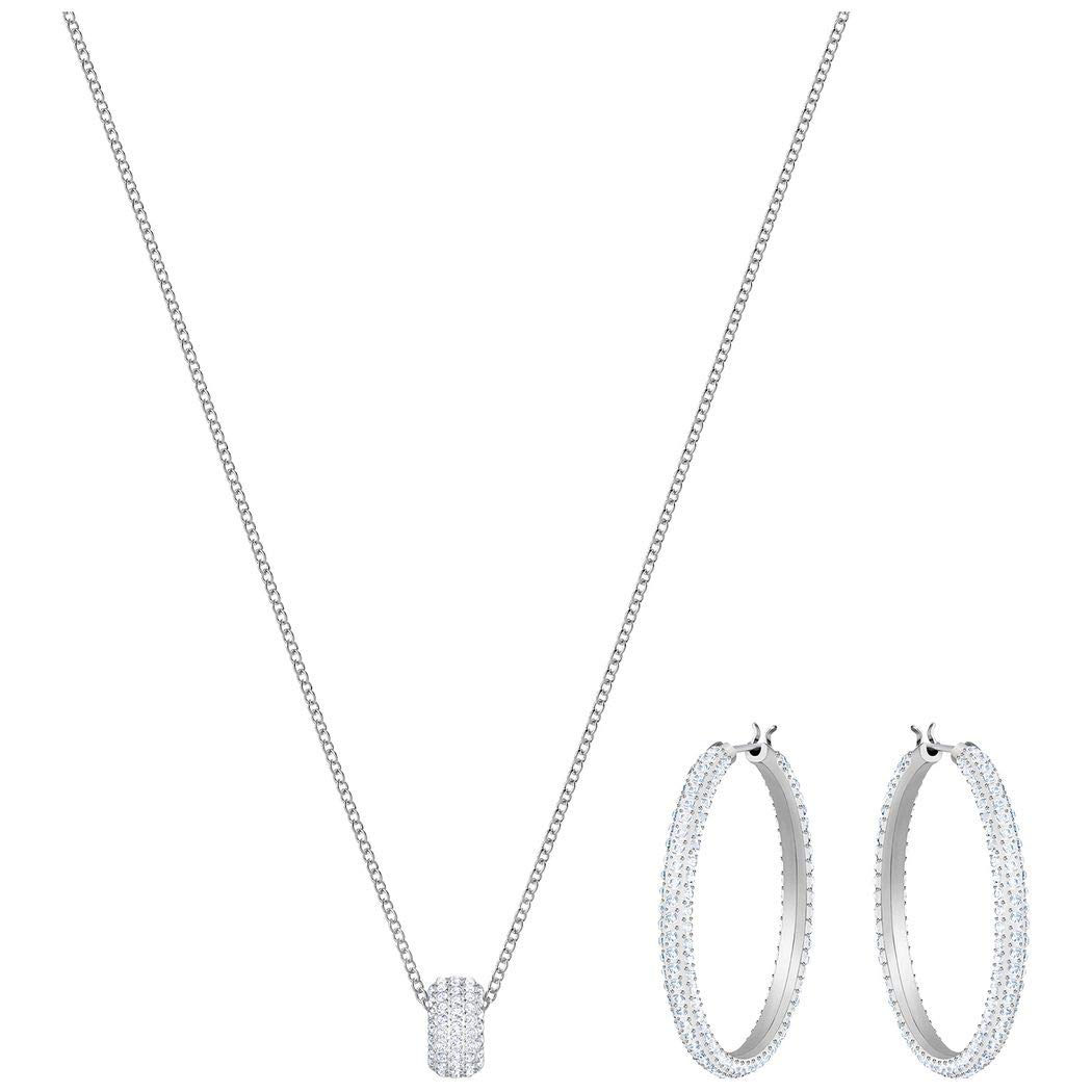 Swarovski Women Stainless Steel Jewellery Set 5408456 Amazon.co.uk