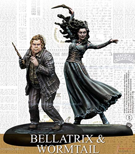 Harry Potter Miniatures Adventure Game Bellatrix and Wormtail Expansion