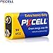 PKCELL 9V Smoke Detectors Battery 6F22 Mn1604 for Thermometer,15 Counts