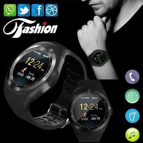RULONG Y1 Smart Watchs Round Support SIM &TF Card With Whatsapp And Facebook Men Women Business Smartwatch