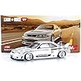True Scale Miniatures Model Car Compatible with Nissan Skyline GT-R (R33) DAI33 V1 Limited Edition 1/64 Diecast Model Car Kaido House KHMG097, Black