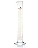 BOROSIL Graduated Measuring Cylinder Pour Out
