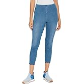 Lysse Scallop Edge Denim Legging