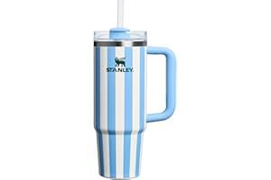 Stanley Quencher H2.0 Tumbler with Handle and Straw 30 oz Flowstate 3-Position Lid Cup Holder Compatible for Travel Insulated