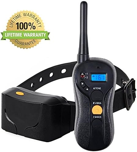 2018 Shock Collar for All Size Dogs: PETSAFE &amp; PETSMART Remote Dog Training - Waterproof; Rechargeable; 800 Yards; 7 Simulation mode; 4 Training - #1 Bark Ecollar Choice of Pros &amp; Pet Owners