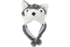 JOYHY Unisex Winter Plush Ear Flap Animal Hats