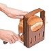 Sealive Bread Slicer Bread Machine Parts,Toast Bagel Loaf Sandwich Slicer Cutter Great for the Baker and Housewife, Foldable and Adjustable Home Kitchen Accessories, Easy to Use