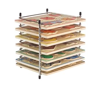wire puzzle rack