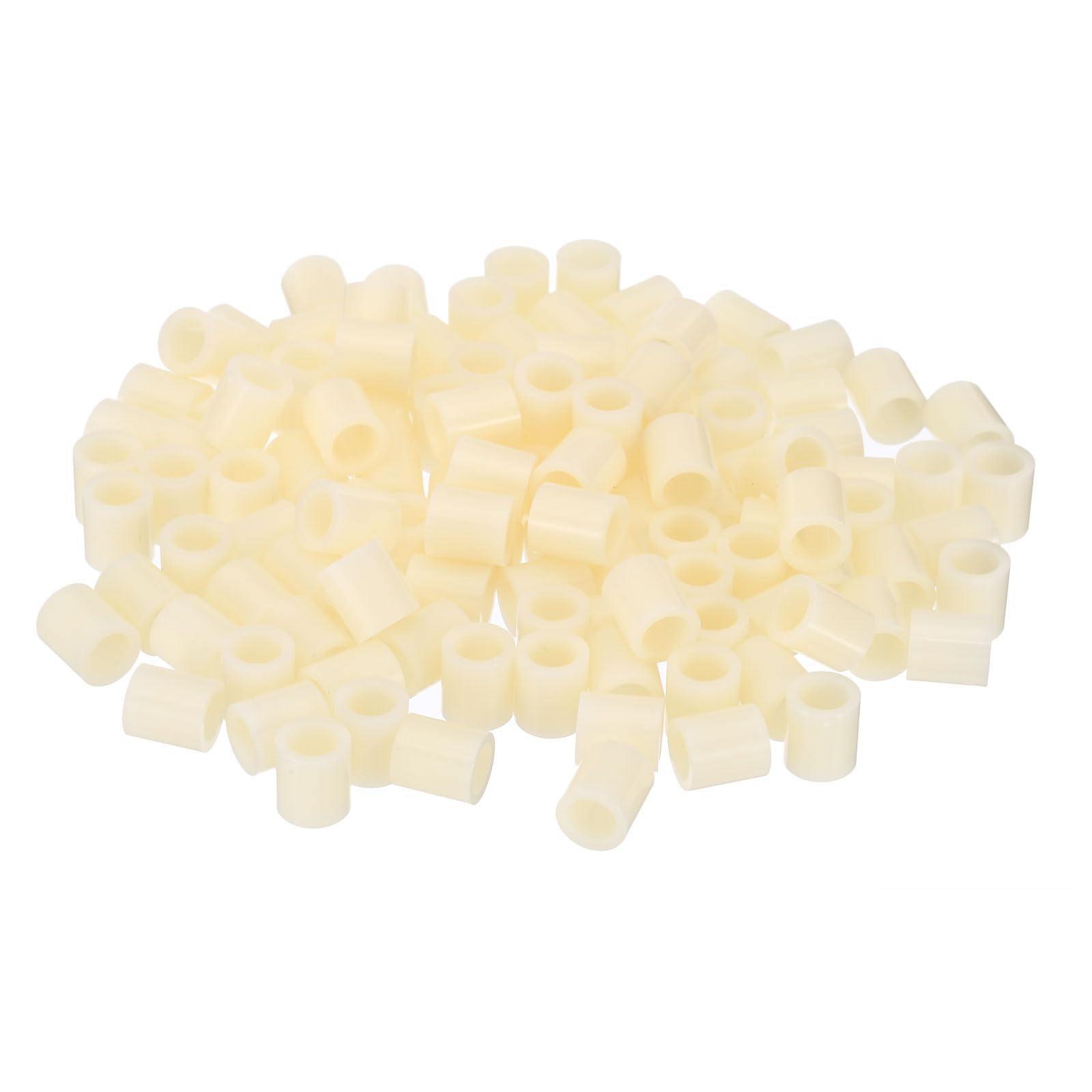 PATIKIL M6 Round Spacer Washer Set, 240 Pcs ABS Plastic Spacer Washer 6.2mm ID, 9mm OD, 10mm Length for M6 Screws — image 1