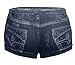 Sexy Booty Denim Design Seamless Chic Hot Low Rise Short Shorts