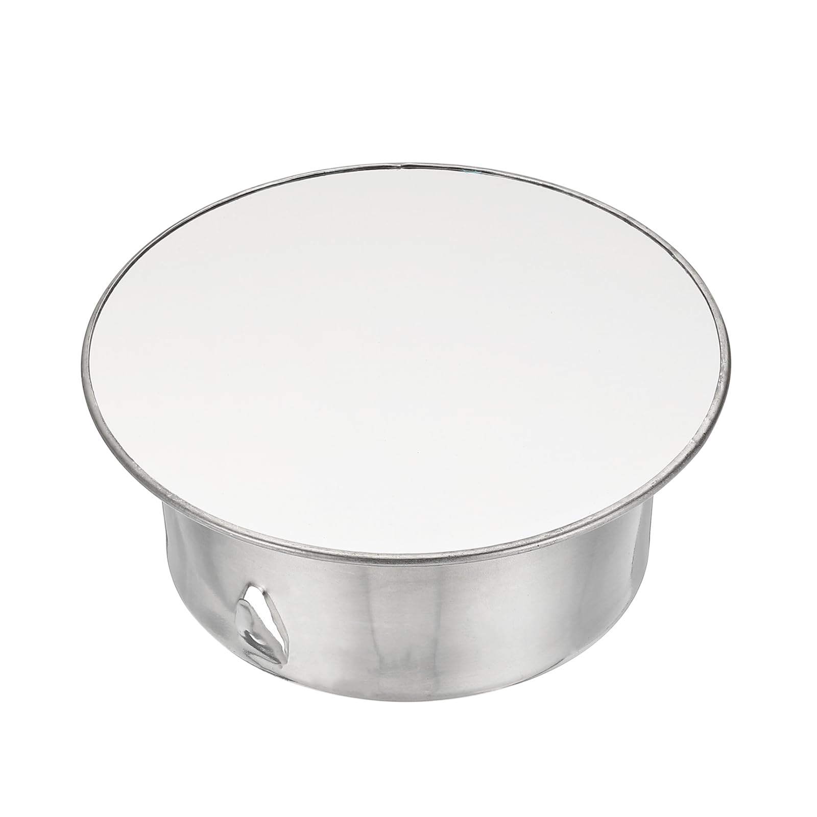 PATIKIL Chimney Hole Cap, 90mm(3.5 Inch) Tightness Adjustable Round Stainless Steel Flue Hole Cover Stove Pipe Cap Pipe Cover for Kitchen Balcony Sewer, Silver Tone