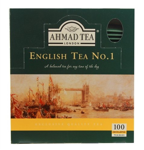 AHMAD TEA BLACK TEA, ENGLISH TEA NO. 1...